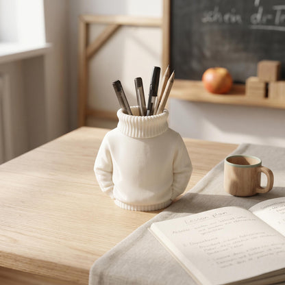 Stiftehalter im Kleidungs-Design – Motivvariante im Detail