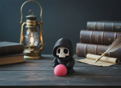 Sensenmann mit Orbkugel – Gothic Mini-Figur – Produktvideo