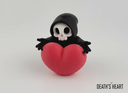 Sensenmann umarmt Herz – Gothic Mini-Deko – Produktvideo